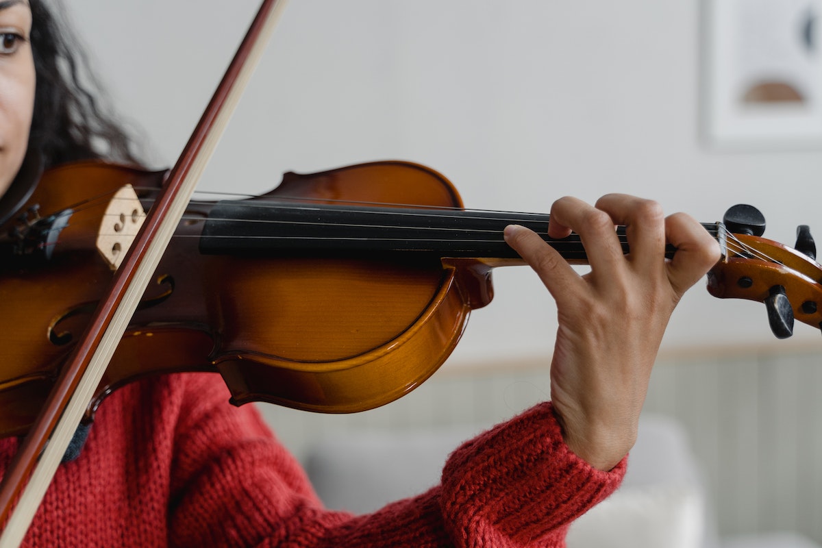 young violinist