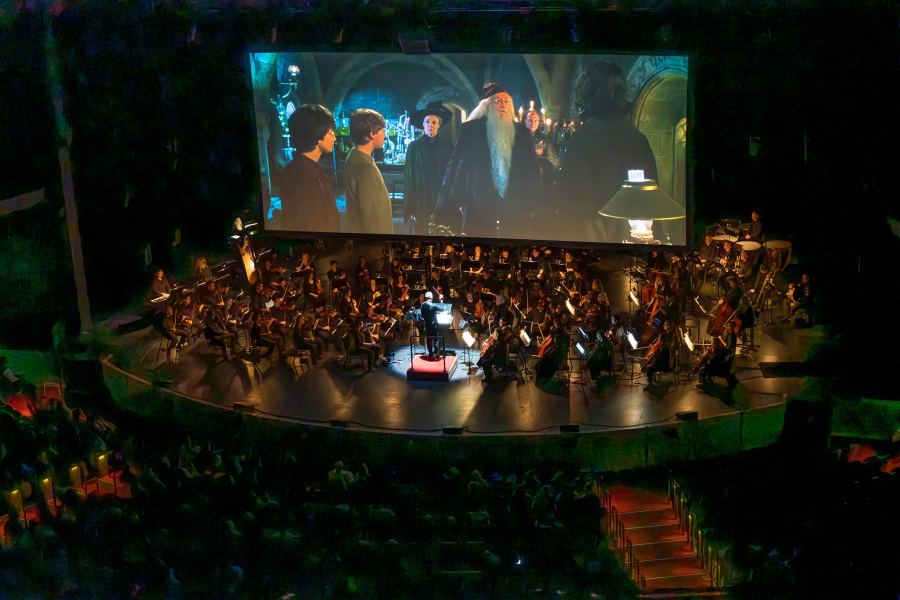 The Greensboro Symphony performs to Harry Potter and The Chamber of Secrets™ in June 2022.