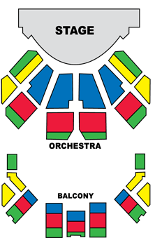 Tanger Center Seating Chart