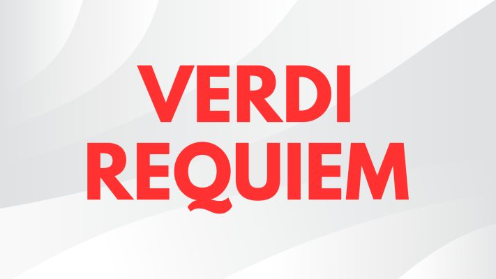 Verdi Requiem website graphic